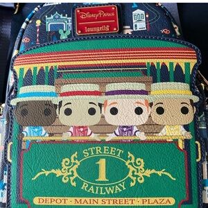 Loungefly Disney Street Railway Backpack for Everyday Style